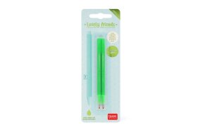 LEGAMI REFCPP0006 REFILLS GEL PEN LOVELY FRIENDS SET/2 - NEON GREEN